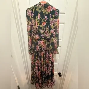 chinese dress ladies Aqua Grace – Floral A-Line Maxi Dress for Women main image 0